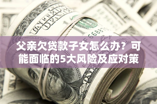 武汉父亲欠贷款子女怎么办？可能面临的5大风险及应对策略