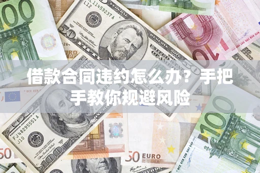 武汉借款合同违约怎么办？手把手教你规避风险