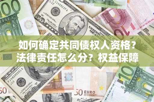 武汉如何确定共同债权人资格？法律责任怎么分？权益保障技巧揭秘！