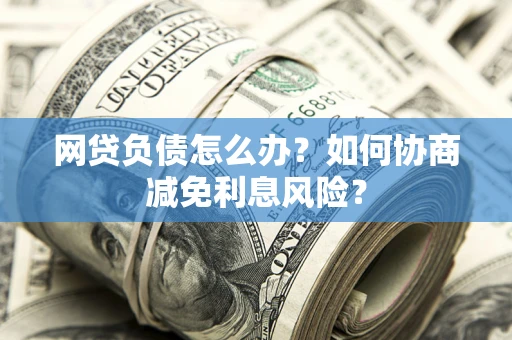 武汉网贷负债怎么办？如何协商减免利息风险？