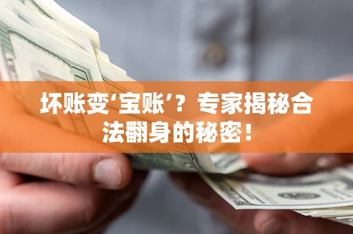 武汉坏账变‘宝账’？专家揭秘合法翻身的秘密！