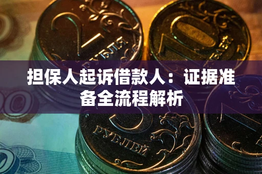 武汉担保人起诉借款人：证据准备全流程解析
