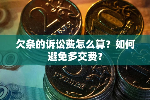 武汉欠条的诉讼费怎么算？如何避免多交费？