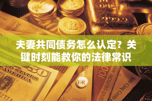 武汉夫妻共同债务怎么认定？关键时刻能救你的法律常识