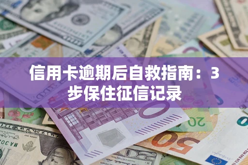 武汉信用卡逾期后自救指南：3步保住征信记录
