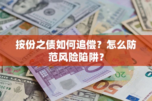 武汉按份之债如何追偿？怎么防范风险陷阱？