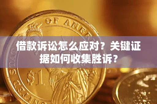 武汉借款诉讼怎么应对？关键证据如何收集胜诉？